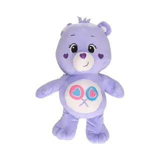 Troetelbeertjes Pluche Knuffel Paars 21 Cm - Cartoon Knuffels - Troetelberen - Pluche Knuffels