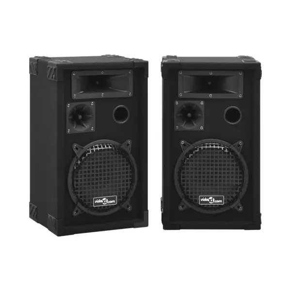 VidaXL Professionelle HiFi-/Bühnen-Lautsprecher Passiv 2 Stk. 800 W thumbnail