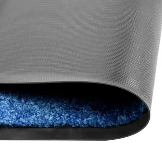 Fußmatte Waschbar Blau 120x180 Cm Vidaxl
