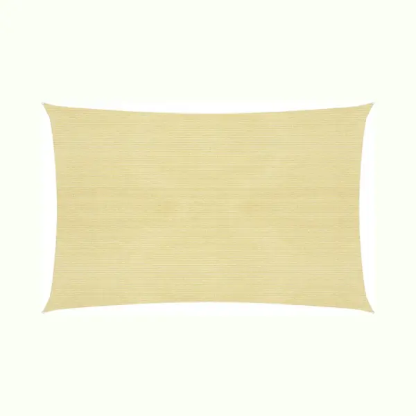 Sonnensegel 160 G/m² Beige 3x4, 5 M Hdpe Vidaxl thumbnail