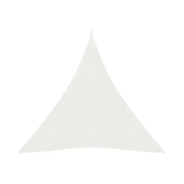 VidaXL - Zonnezeil - 160 - G/m² - 3x4x4 - M - Hdpe - Wit thumbnail