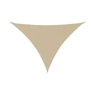 Sonnensegel Oxford-gewebe Dreieckig 5x7x7 M Beige Vidaxl