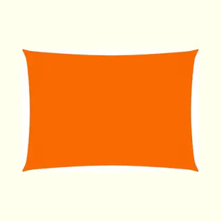 Sonnensegel Oxford-gewebe Rechteckig 2x3, 5 M Orange Vidaxl