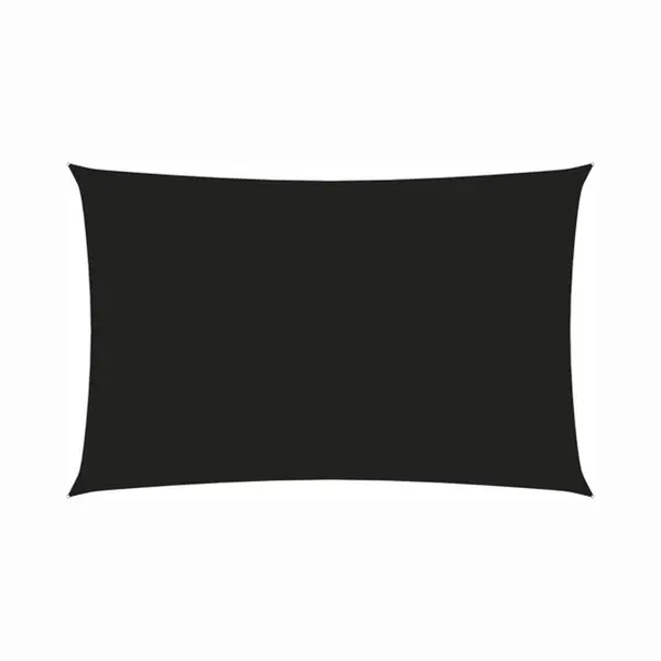 VidaXL Sonnensegel Oxford-Gewebe Rechteckig 5x8 M Schwarz thumbnail