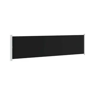 Vidaxl Seitenmarkise Ausziehbar 600x160 Cm Schwarz