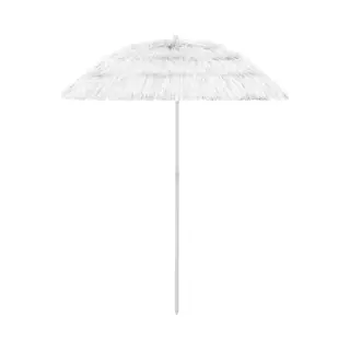 VidaXL Sonnenschirm Hawaii Weiß 180 Cm
