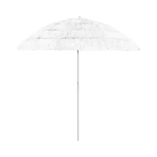 Sonnenschirm Hawaii Weiß 240 Cm Vidaxl