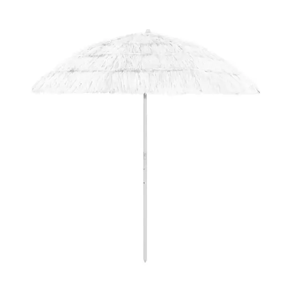 Sonnenschirm Hawaii Weiß 240 Cm Vidaxl thumbnail