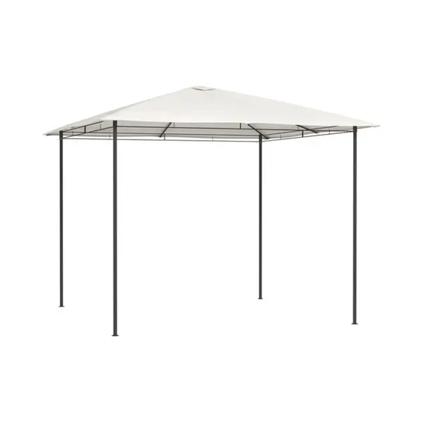 VidaXL Pavillon 3x3x2, 6 M Creme 160 G/m² thumbnail