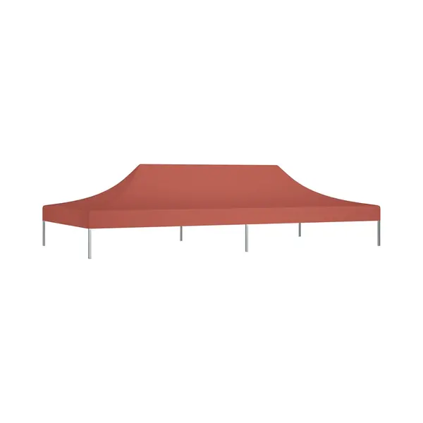 VidaXL Partyzelt-Dach 6x3 M Terrakotta-Rot 270 G/m² thumbnail