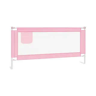 VidaXL Bedhekje Peuter 190x25 Cm Stof Roze