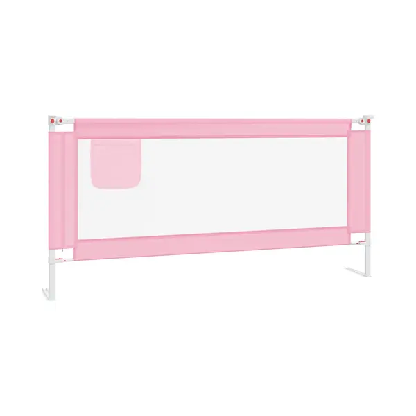 VidaXL Bedhekje Peuter 190x25 Cm Stof Roze thumbnail