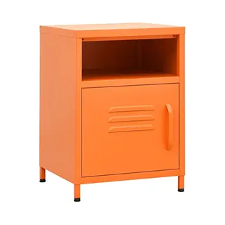 VidaXL 336219 nightstand/bedside table Orange