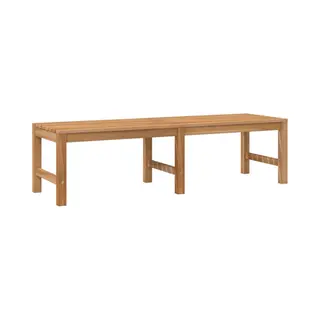 Vidaxl Prolenta Premium Gartenbank 150 Cm Massivholz Teak
