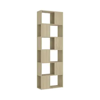 Vidaxl - Bücherregal Raumteiler Sonoma-eiche 60x24x186 Cm Holzwerkstoff