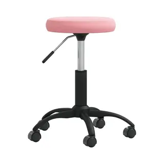 VidaXL Massagekruk Fluweel Roze