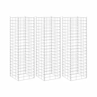 Vidaxl - Gabion Raised Beds 3 Pcs 30x30x100 Cm Iron
