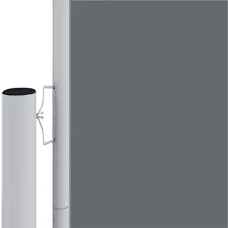 Seitenmarkise Ausziehbar Anthrazit 160x1000 Cm - Vidaxl