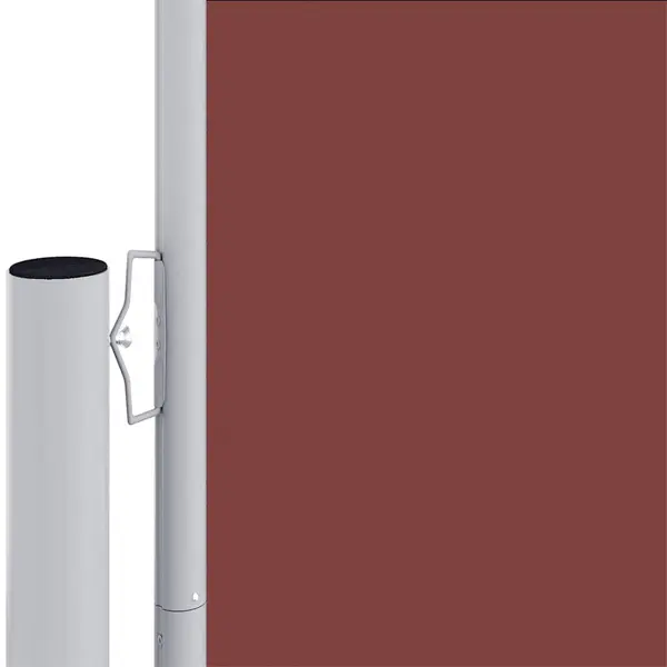VidaXL Seitenmarkise Ausziehbar Braun 200x1200 Cm thumbnail