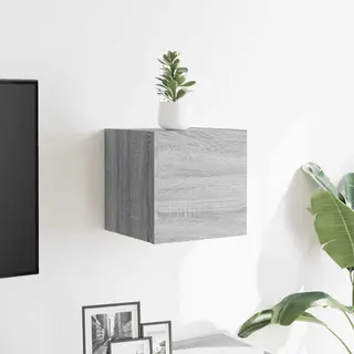 VidaXL Tv-Wandschrank Grau Sonoma 30, 5x30x30 Cm