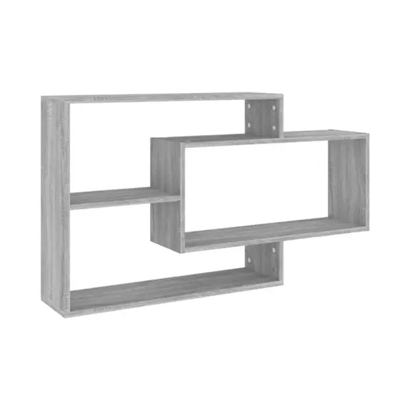 VidaXL 815289 Regal Holz Grau thumbnail