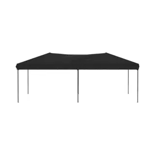 Partyzelt Faltbar Schwarz 3x6 M - Vidaxl