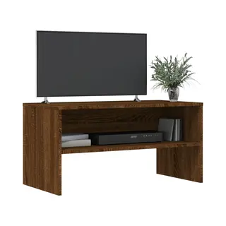 VidaXL Tv-Schrank Braun Eiche-Optik 80x40x40 Cm Holzwerkstoff