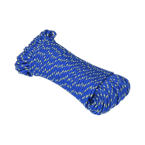 VidaXL Boottouw 3 Mm 50 M Polypropyleen Blauw thumbnail