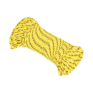 VidaXL Bootsseil Gelb 4 Mm 50 M Polypropylen