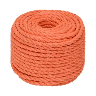 VidaXL Arbeitsseil Orange 16 Mm 50 M Polypropylen