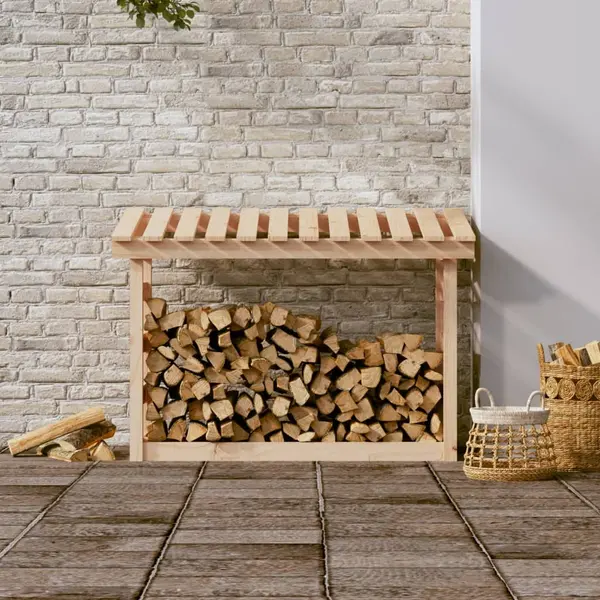 VidaXL Haardhoutrek 108x64, 5x78 Cm Massief Grenenhout thumbnail
