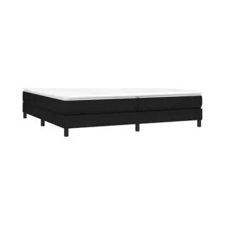 VidaXL Boxspringbettgestell Schwarz 200x200 Cm Stoff