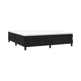Bettgestell Ohne Matratze Schwarz 180x200 Cm Samt Vidaxl
