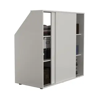 TheBestOf Furniture Kledingkast Schuine Wand Zolder Slaapkamer - Opbergkast Geschikt Voor Schuine Wanden