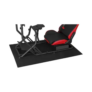 Vdd Gaming Race Cockpit Vloermat Anti Slip - Race Cockpit Mat Vloerbescherming - Sim Racing Vloermat - Racestuur Standaard Vloermat Wheel Stand - Xl Formaat 150
