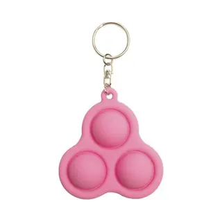 TikTok Simple Dimple - Fidget Toys - Pop It - 3 Knoppen -Roze