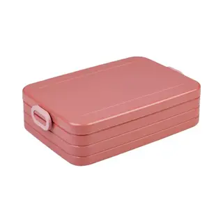 Mepal - Lunchbox Take A Break Large - Brotdose To Go - Für 4 Sandwiches Oder 8 Brotscheiben - Meal Prep Box - Essensbox Mit Unterteilung -
