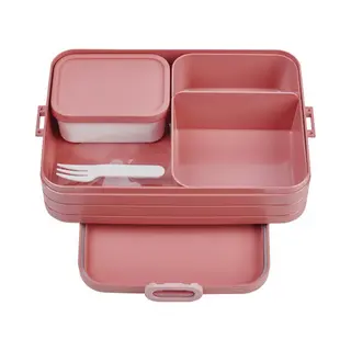 Mepal Bento Lunchbox Large – Broodtrommel - 8 Boterhammen - Vivid Mauve