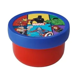 Mepal - Obstbox Campus - Snackbox Für Kinder - Spülmaschinen- Und Mikrowellenfest - Bpa-frei - 300 Ml - Avengers