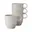 4 stuks, Nordic white