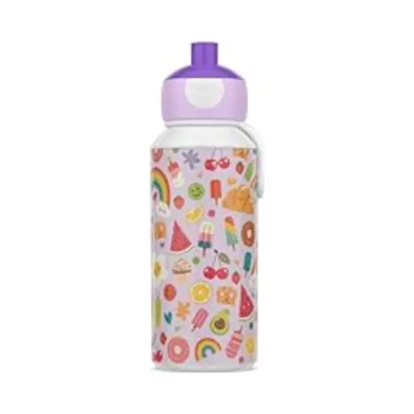 Mepal - Drinking Bottle Pop-up Campus - Drinking Bottle - Leak Proof Drink Bottle For School - Bpa-free & Dishwasher Safe - 400 Ml - Food Fest thumbnail