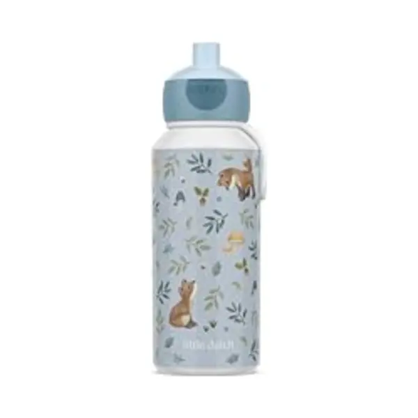 Mepal - Trinkflasche Pop-up Campus - Wasserflasche - Little Dutch - Auslaufsichere Flasche Für Die Schule - Wiederverwendbar - Bpa-frei & thumbnail
