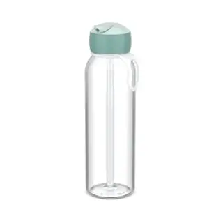 Mepal - Water Bottle Flip-Up Campus - Leak Proof Water Bottle For School & On The Go - Transparent Drinking Bottle - Dishwasher Safe & Bpa-free - 500