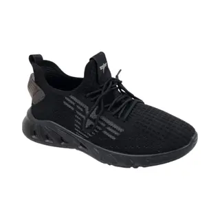 Hitman Schoenen Elong500® - Heren Schoenen - Heren Sneakers - Lichtgewicht Sneakers Heren - Zwart - Maat 42