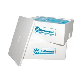 Piepschuim Doos 40 Liter - Tempex Koelbox Met Deksel - Eps Isolatie Eps