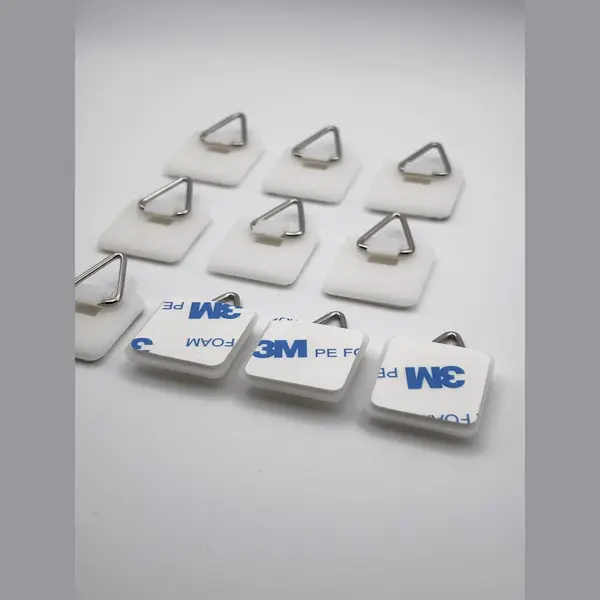 Plakhangers M Voor Wanddecoratie – Zelfklevend - 3M Tape – Ophanghaakje – Schilderijhaak - Set Van 10 thumbnail