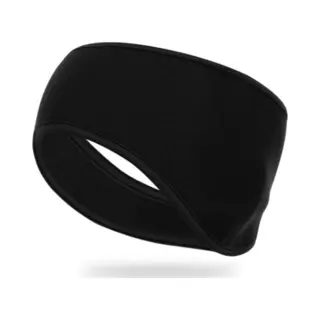 Fleece Oorwarmer - Hoofdband - Winter - One Size - Unisex - Zwart