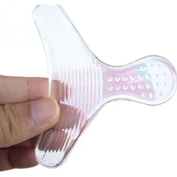 Jumada Siliconen Hielbeschermers - Inlegzolen - Hielbeschermingsgel - Hakken/pumps - Transparant - één Maat - Enkele thumbnail