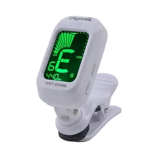 Jumada's - Folk Akoestische Gitaar Tuner Viool Ukelele Bas Elektronische Stemming Accessoires Voor Snaarinstrumenten In Het Wit - Gitaar Clip On Tuner