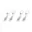 4 stuks, Zilver